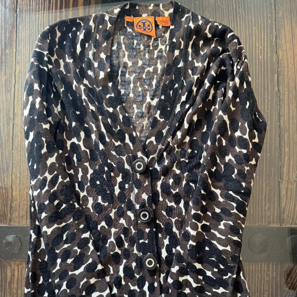 Tory Burch sweater size S  animal print
